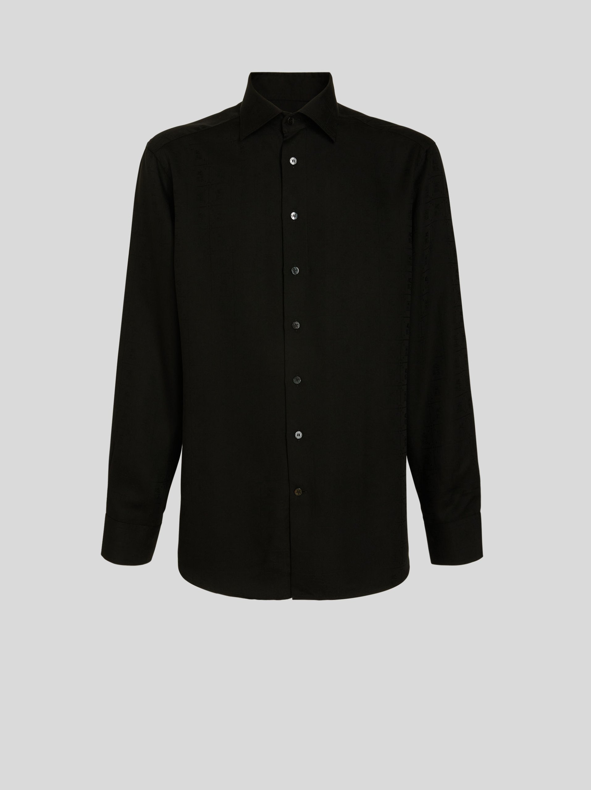 BENETROESSERE SHIRT WITH ETRO CUBE LOGO