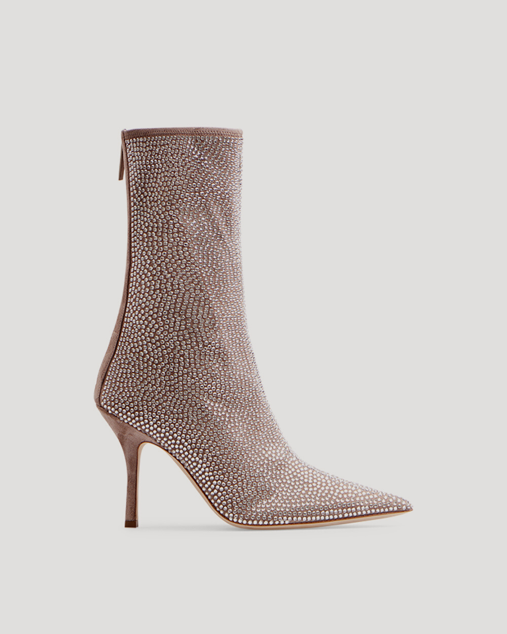 SUEDE HOLLY MAMA 95 ANKLE BOOTS