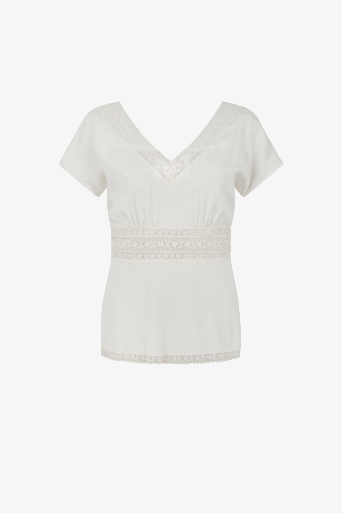 BLOUSE WITH LACE