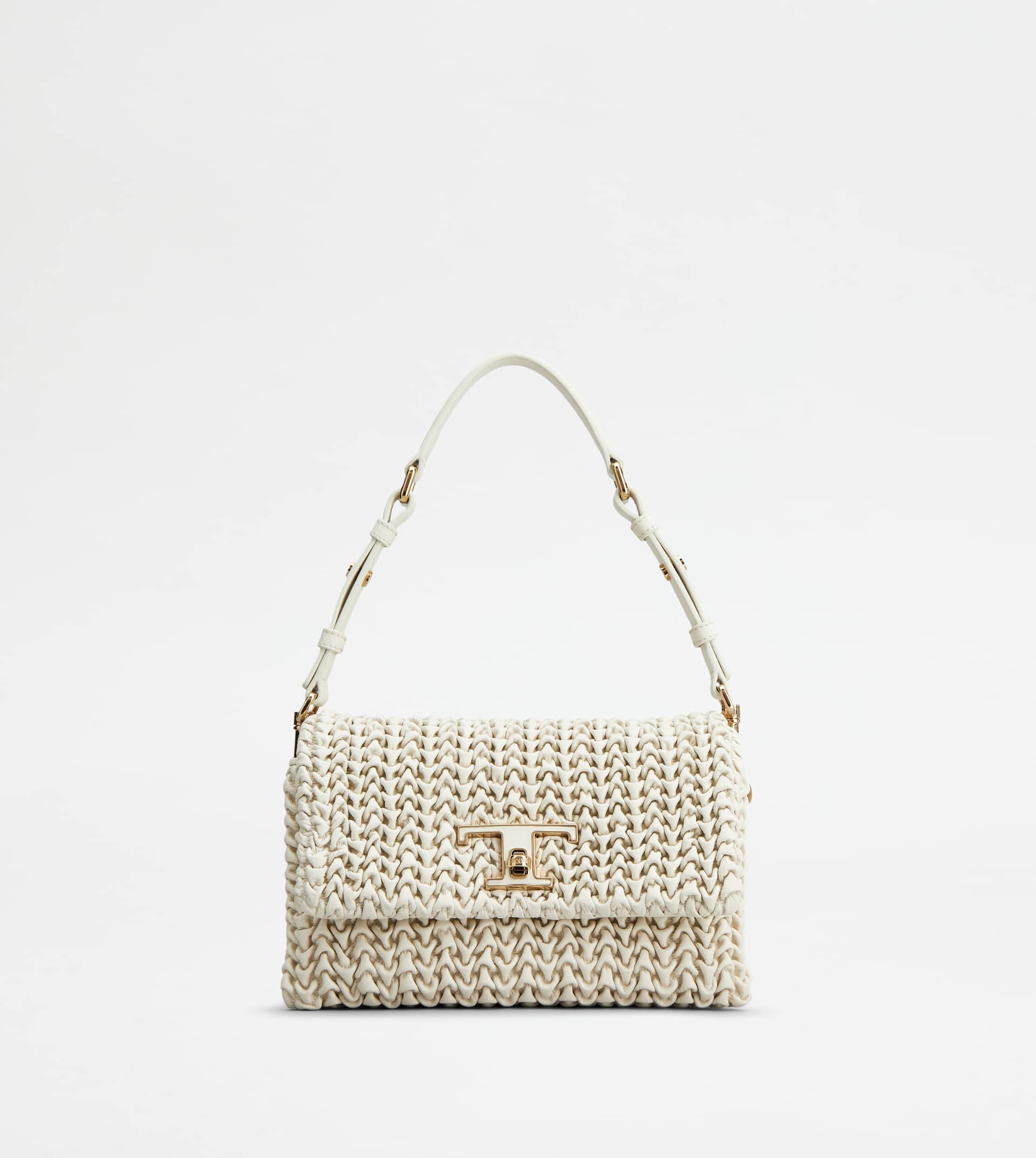 T Timeless Flap Bag in Leather Mini
