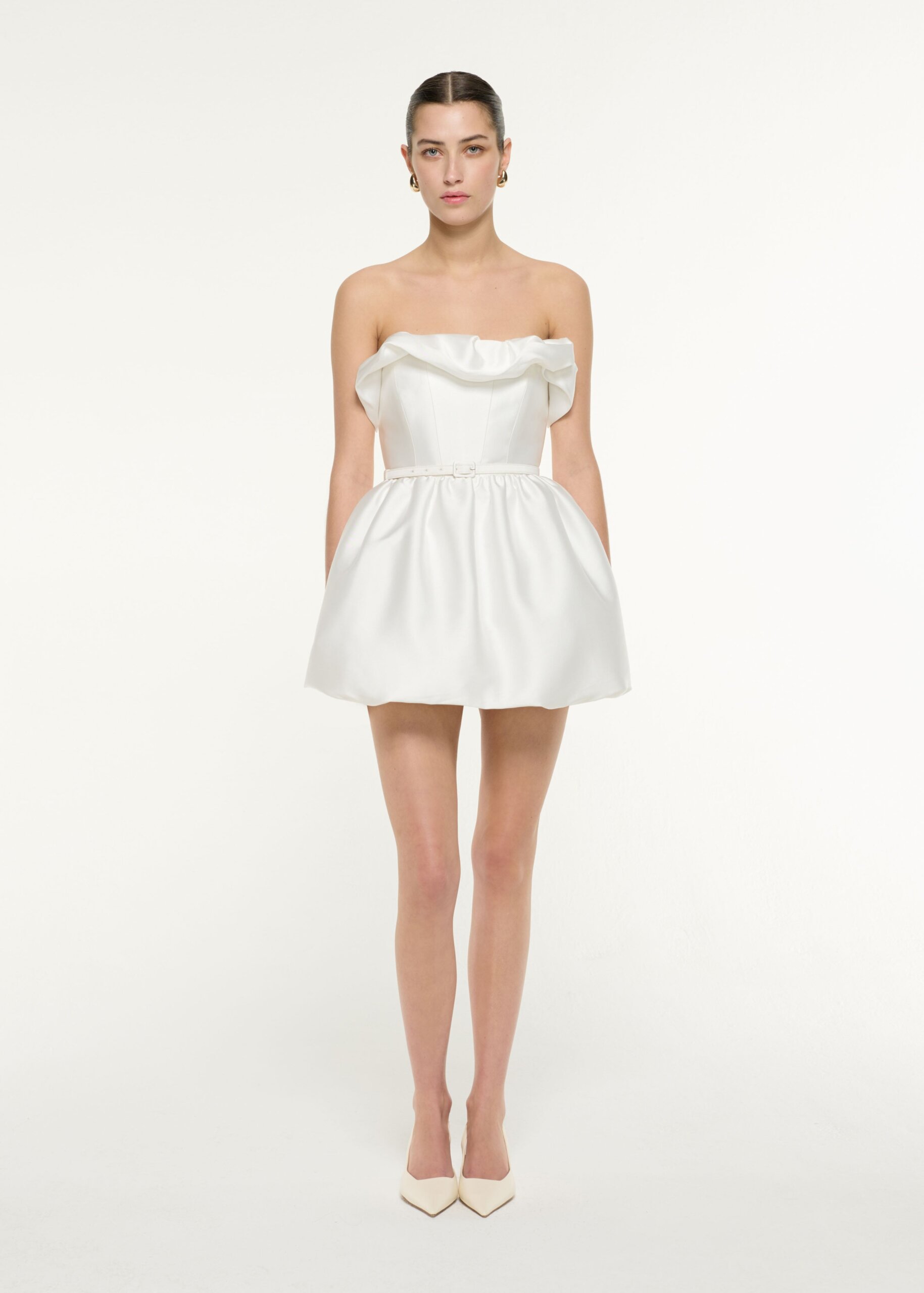 RUFFLE MINI DRESS