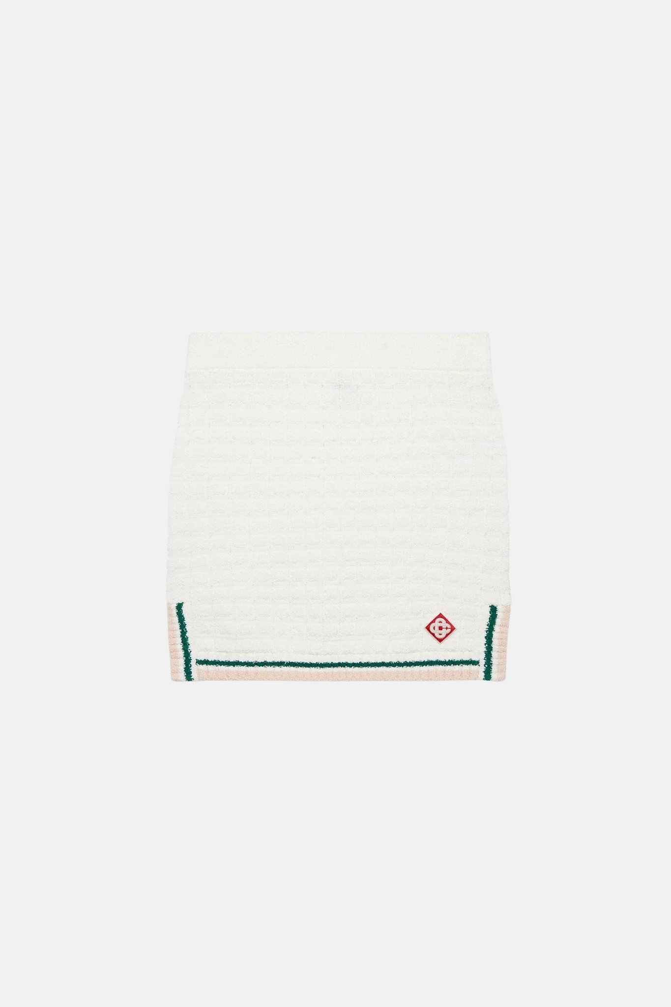 COTTON BOUCLÉ SKIRT
