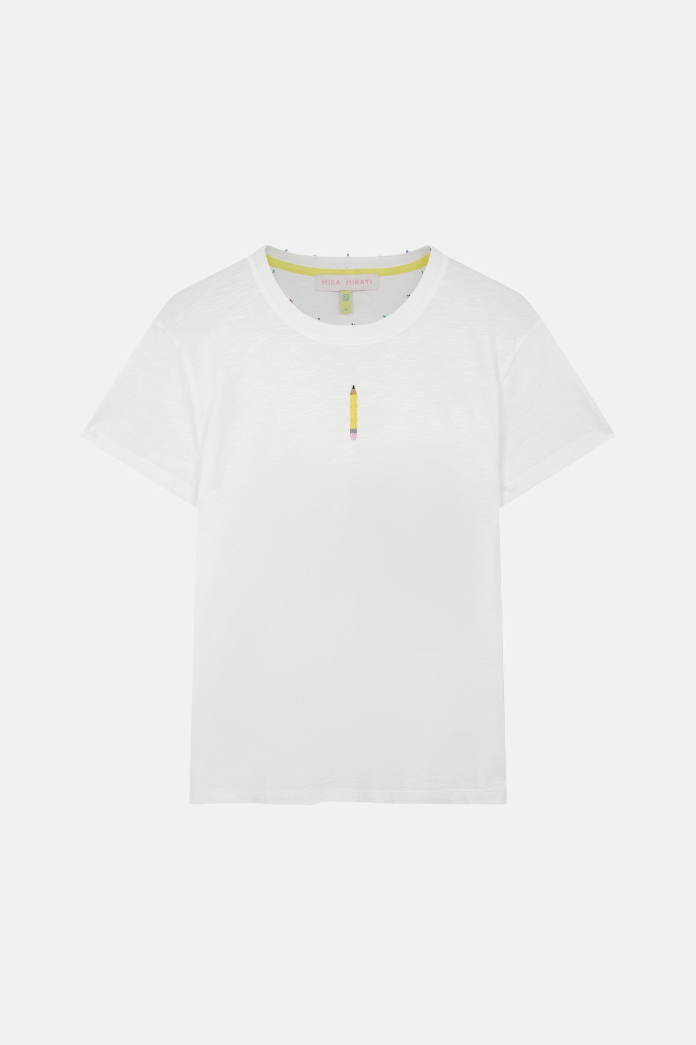 EMBROIDERED PENCIL TEE