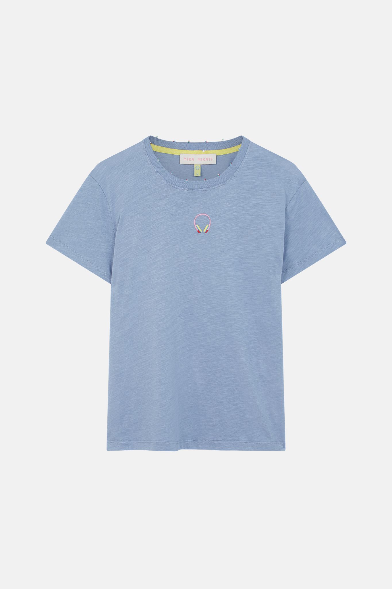 EMBROIDERED HEADPHONES TEE
