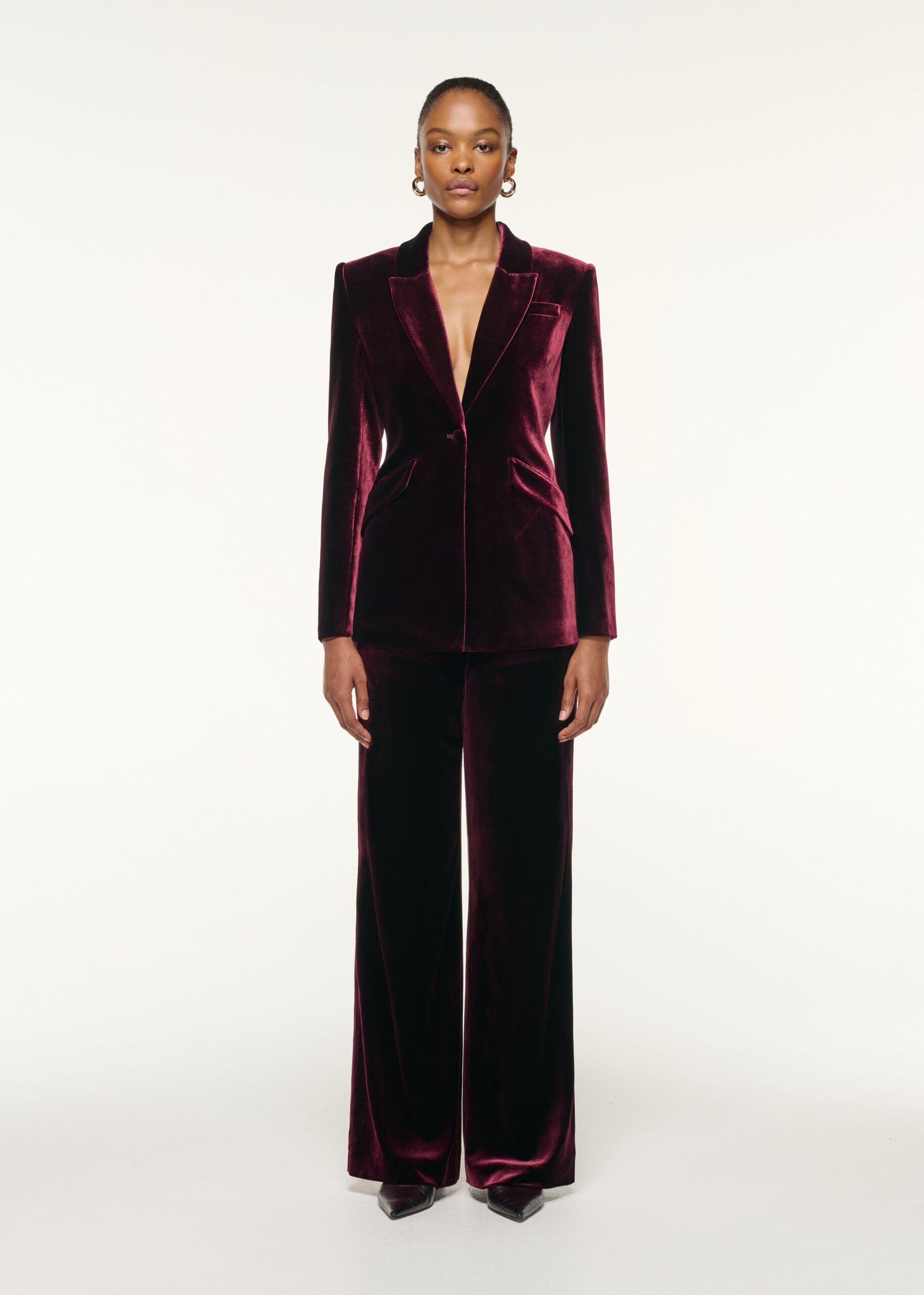 TAILORED VELVET SUIT