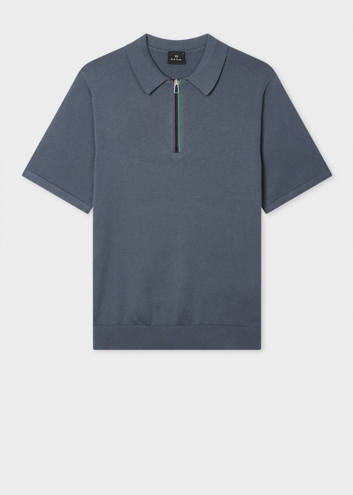 SPORT STRIPE KNITTED COTTON POLO