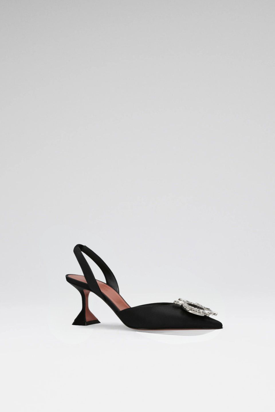 BEGUM 70 SATIN SLINGBACKS