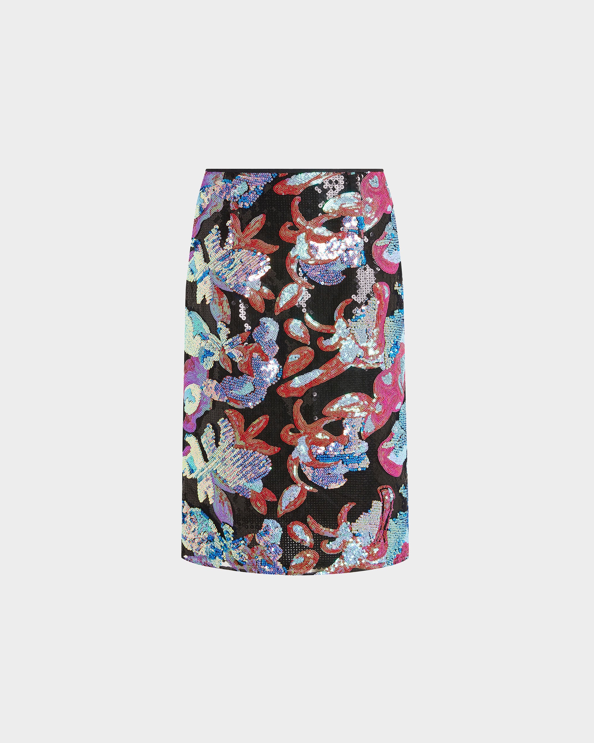 ELICE MIDI SKIRT IN SEQUIN