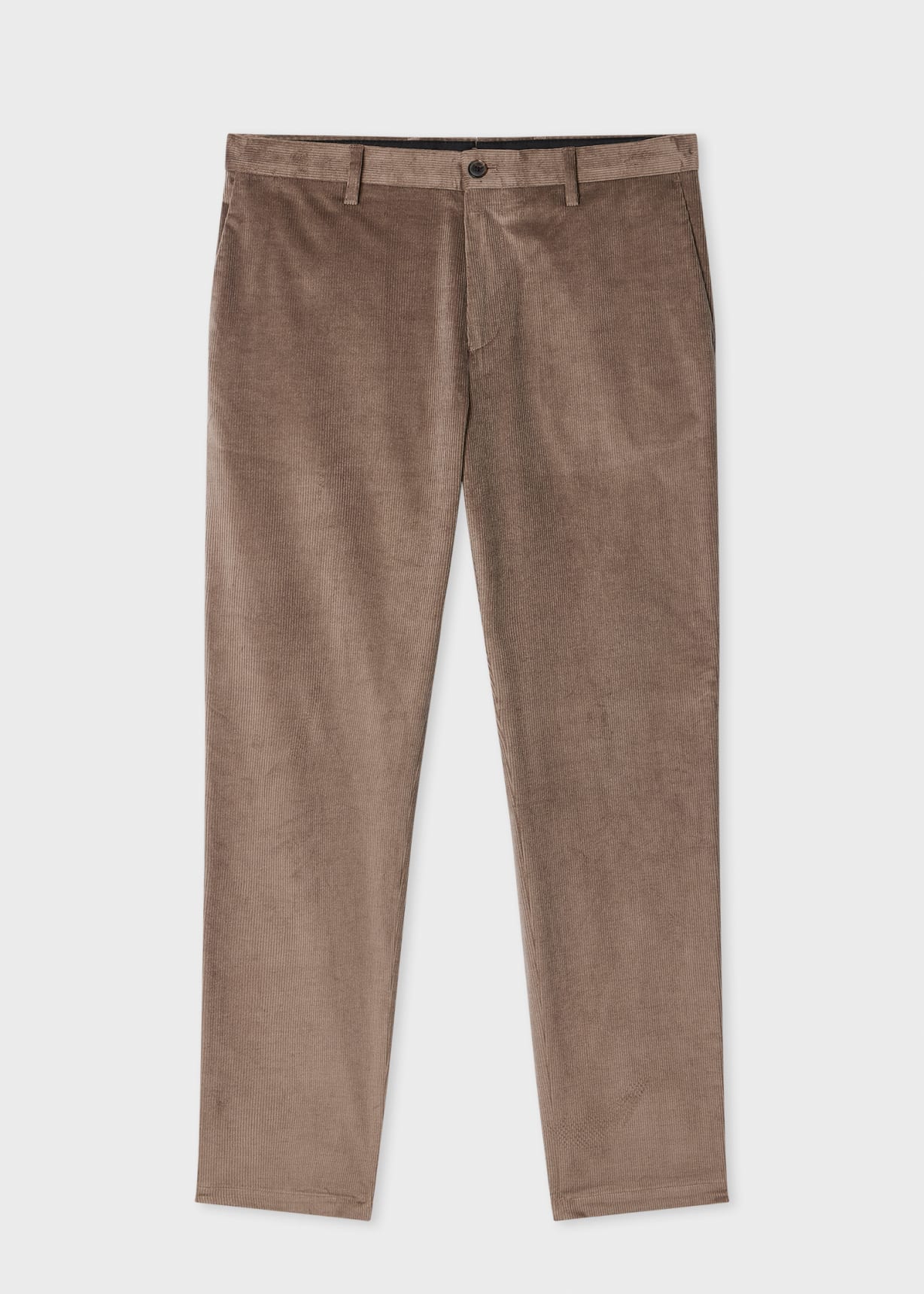 COTTON AND WOOL BLEND CORDUROY PANTS
