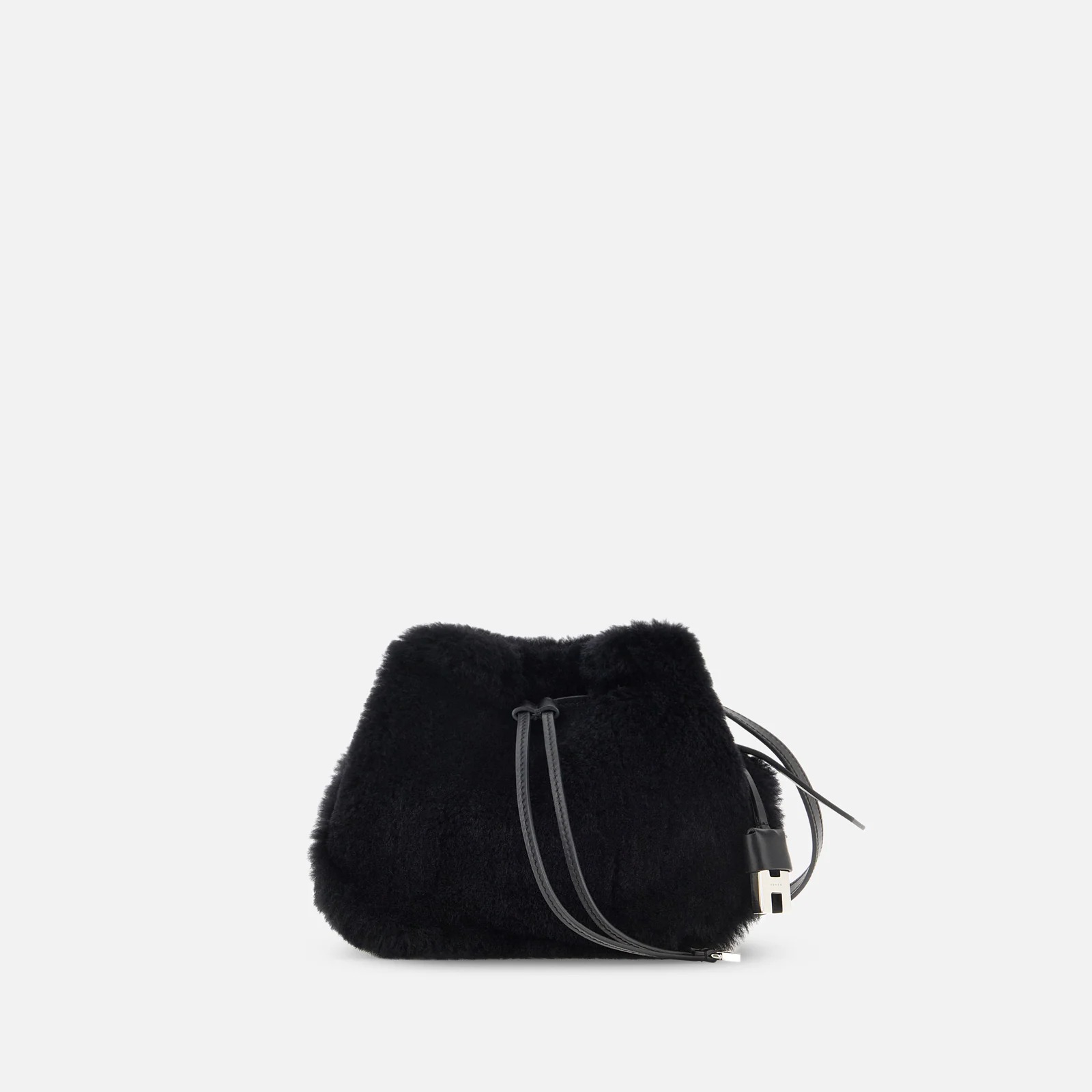 MINI FAUX FUR BUCKET MINI BAG