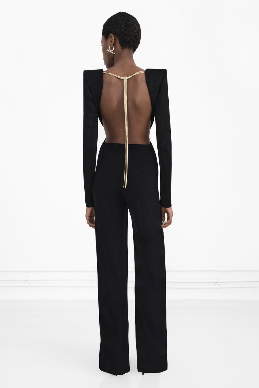 LIQUID CHAIN JUMPSUIT