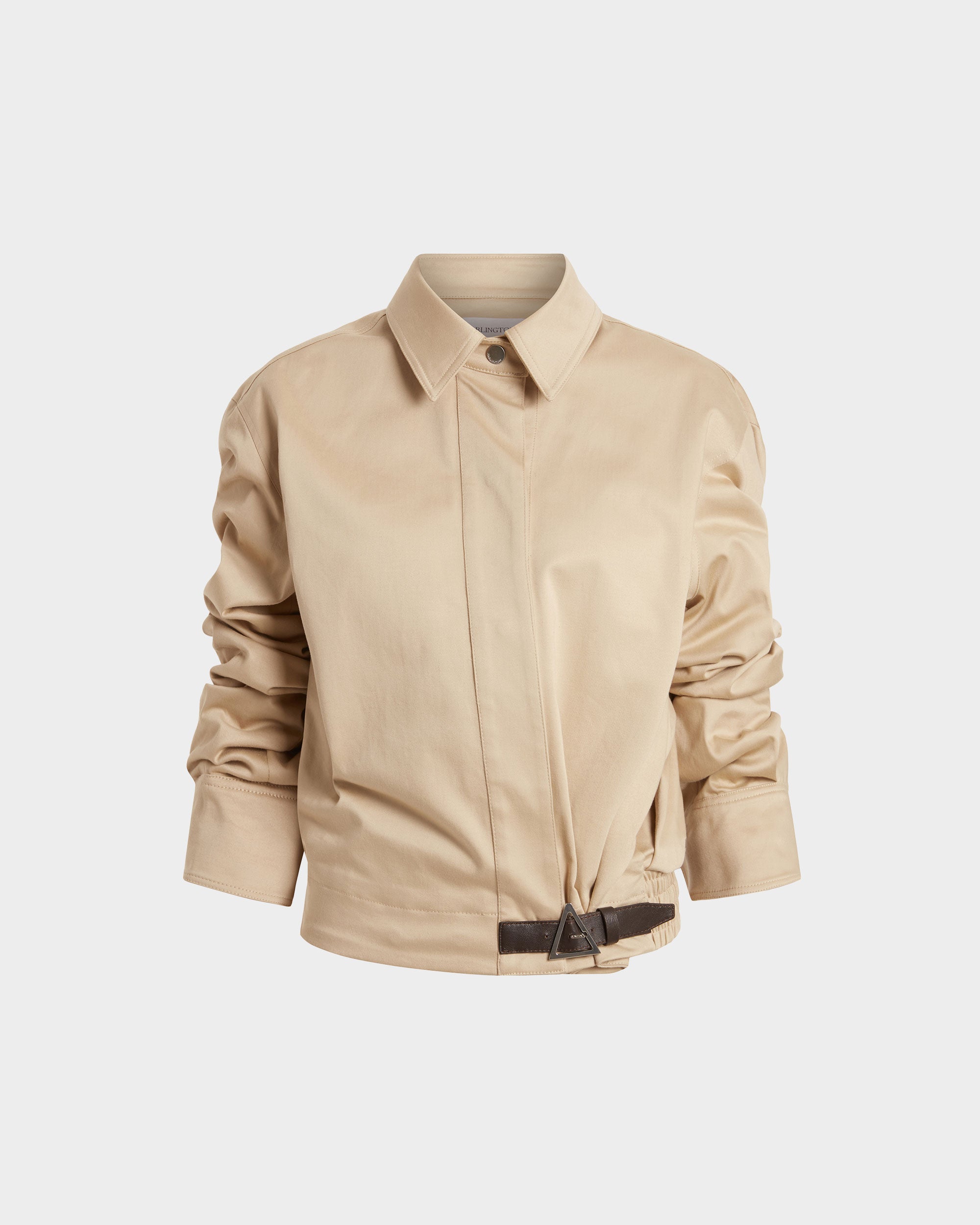 JOLIE JACKET IN COTTON SATIN