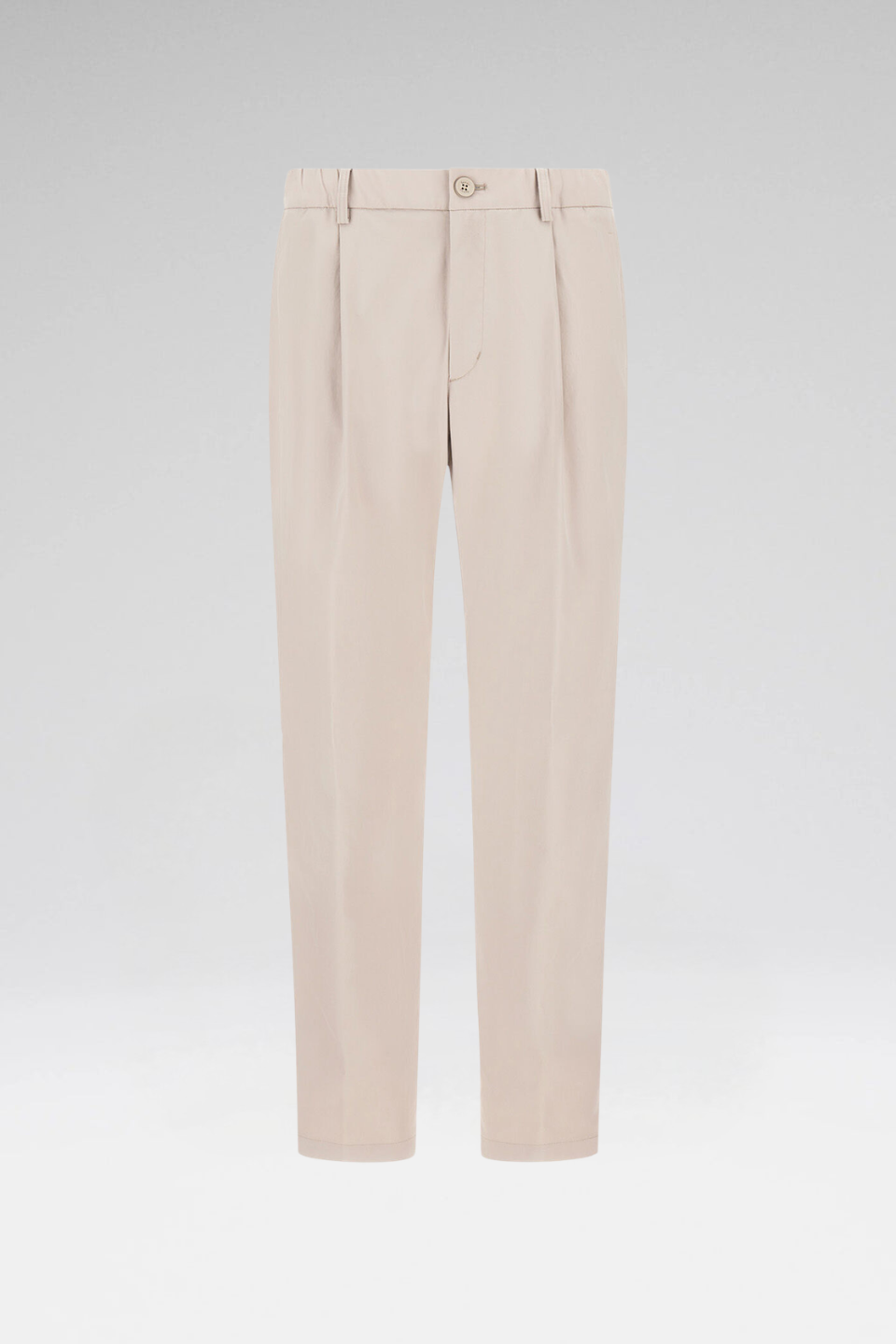 COTTON FEEL TROUSERS WITH DRAWSTRING