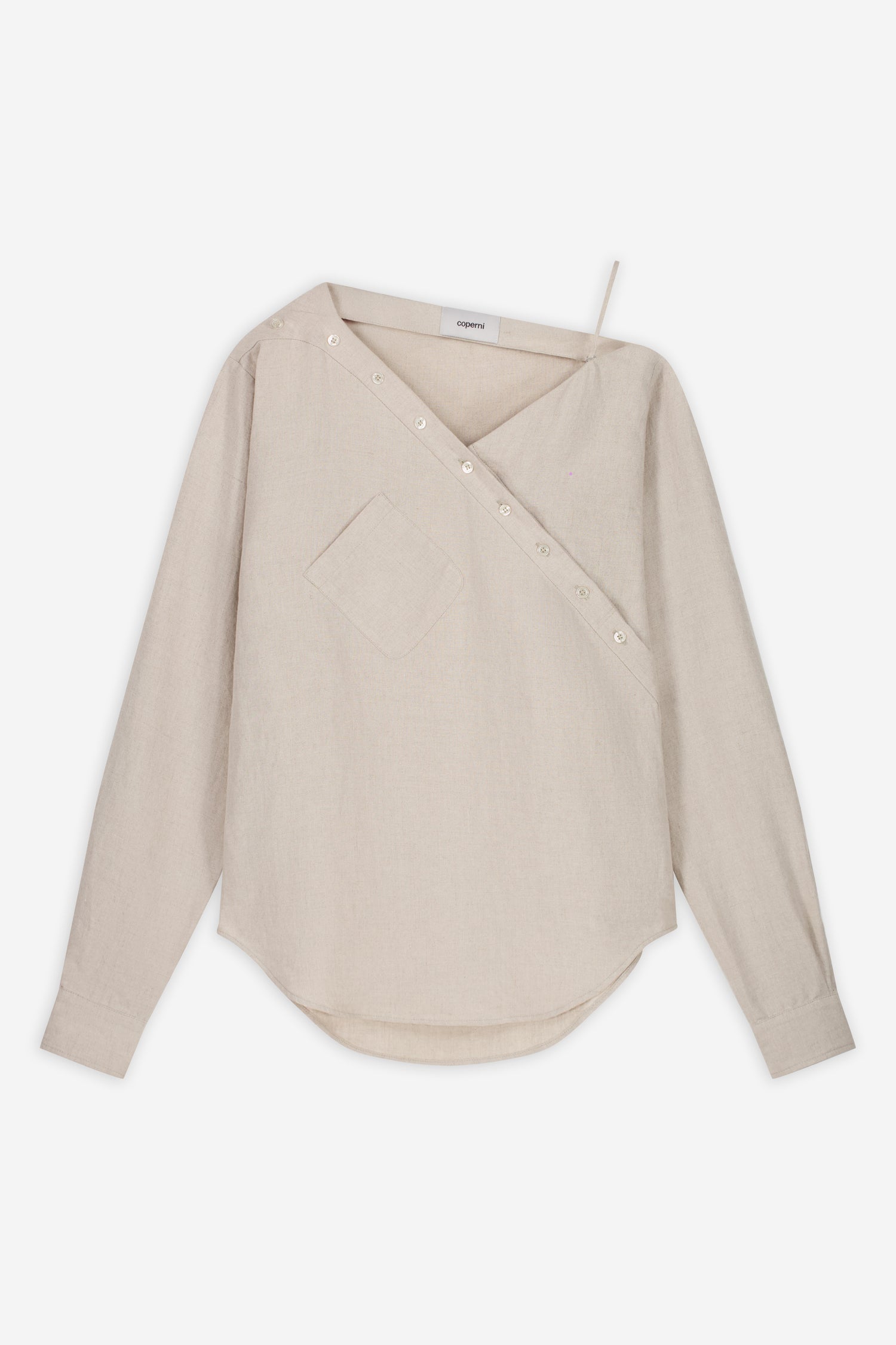 LINEN HEART SHIRT