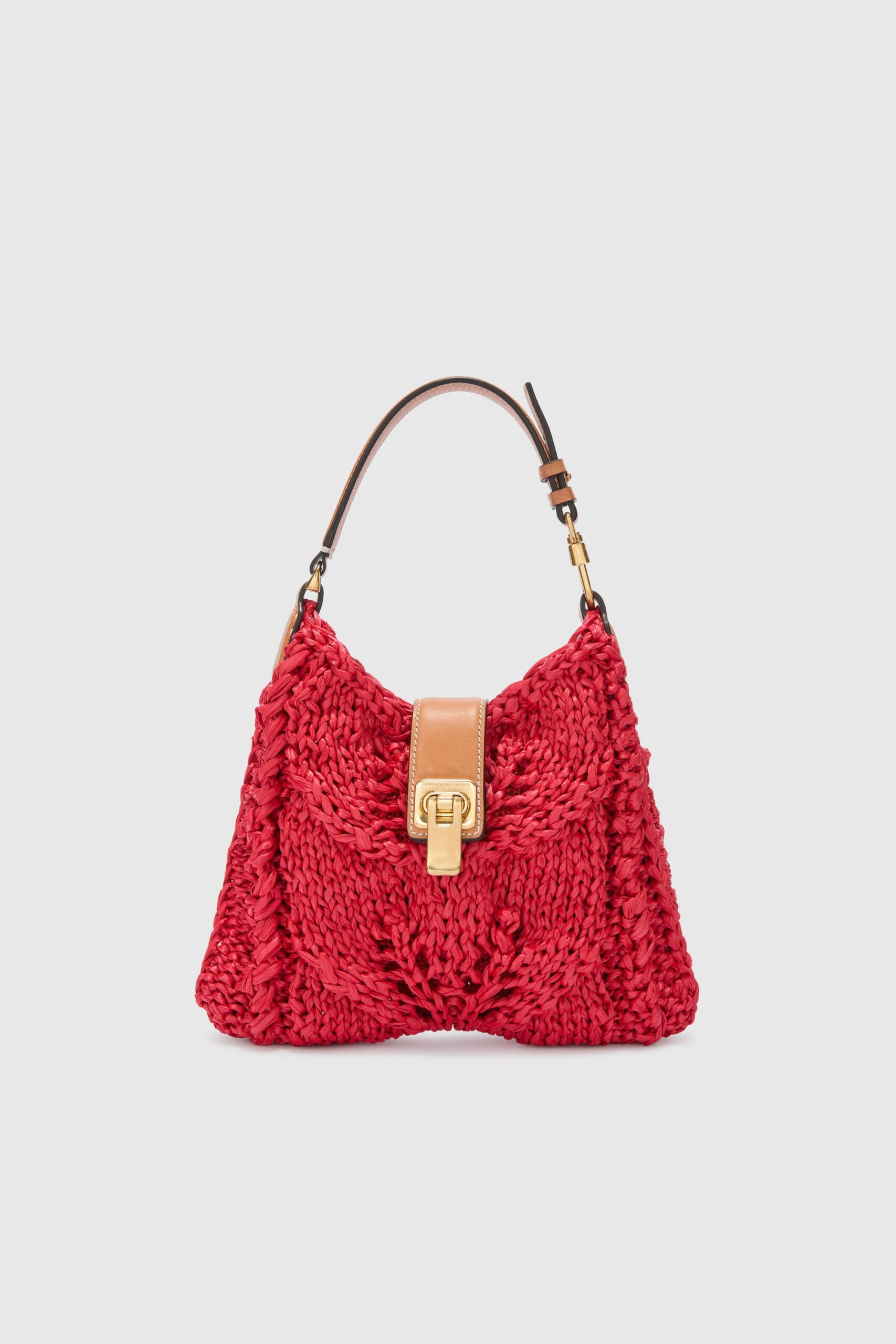 MINI HOBO RAFFIA BAG