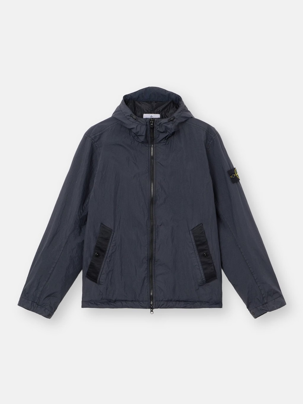 CRINKLE HOODED JACKET