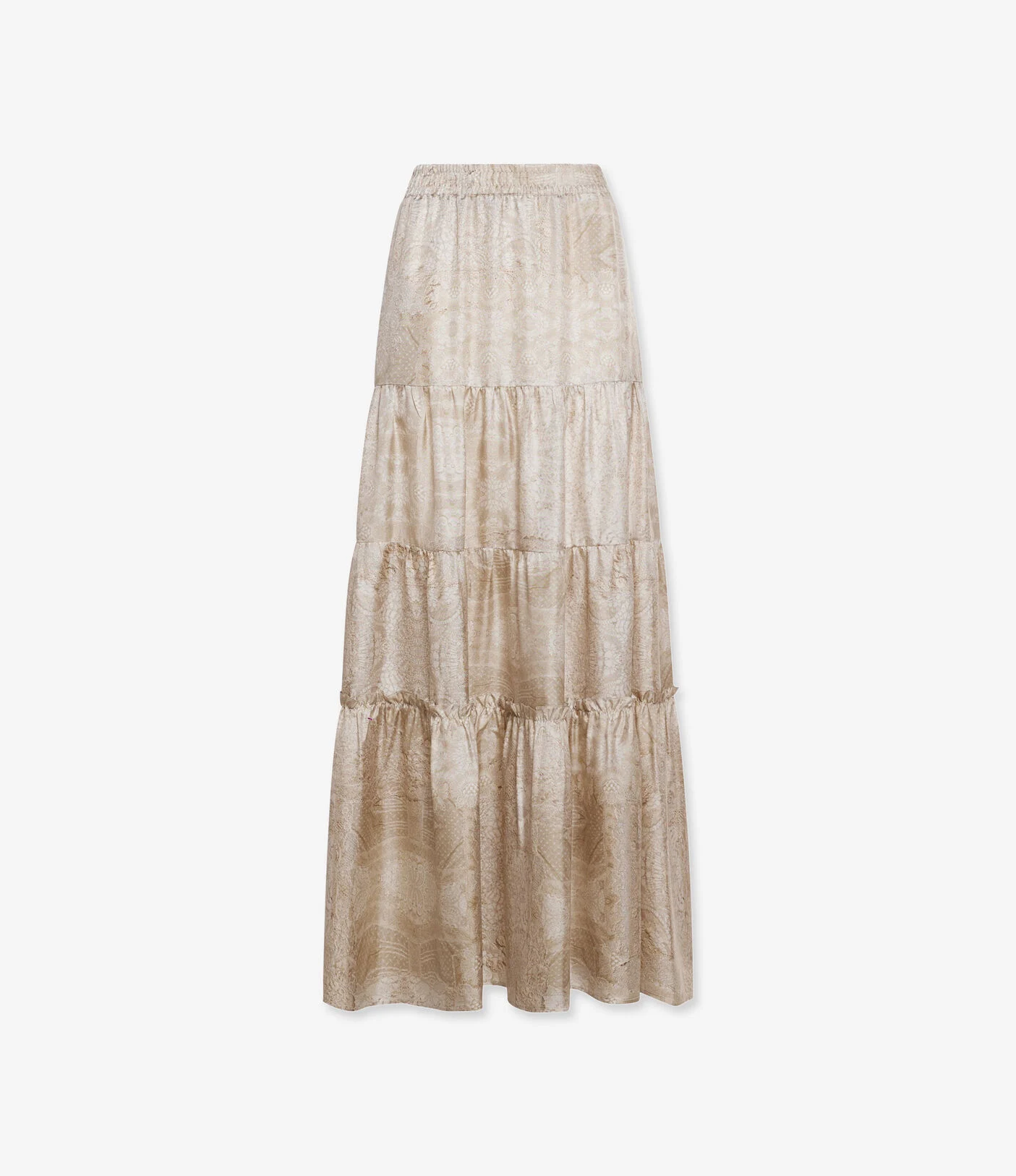 MAXI SILK SKIRT