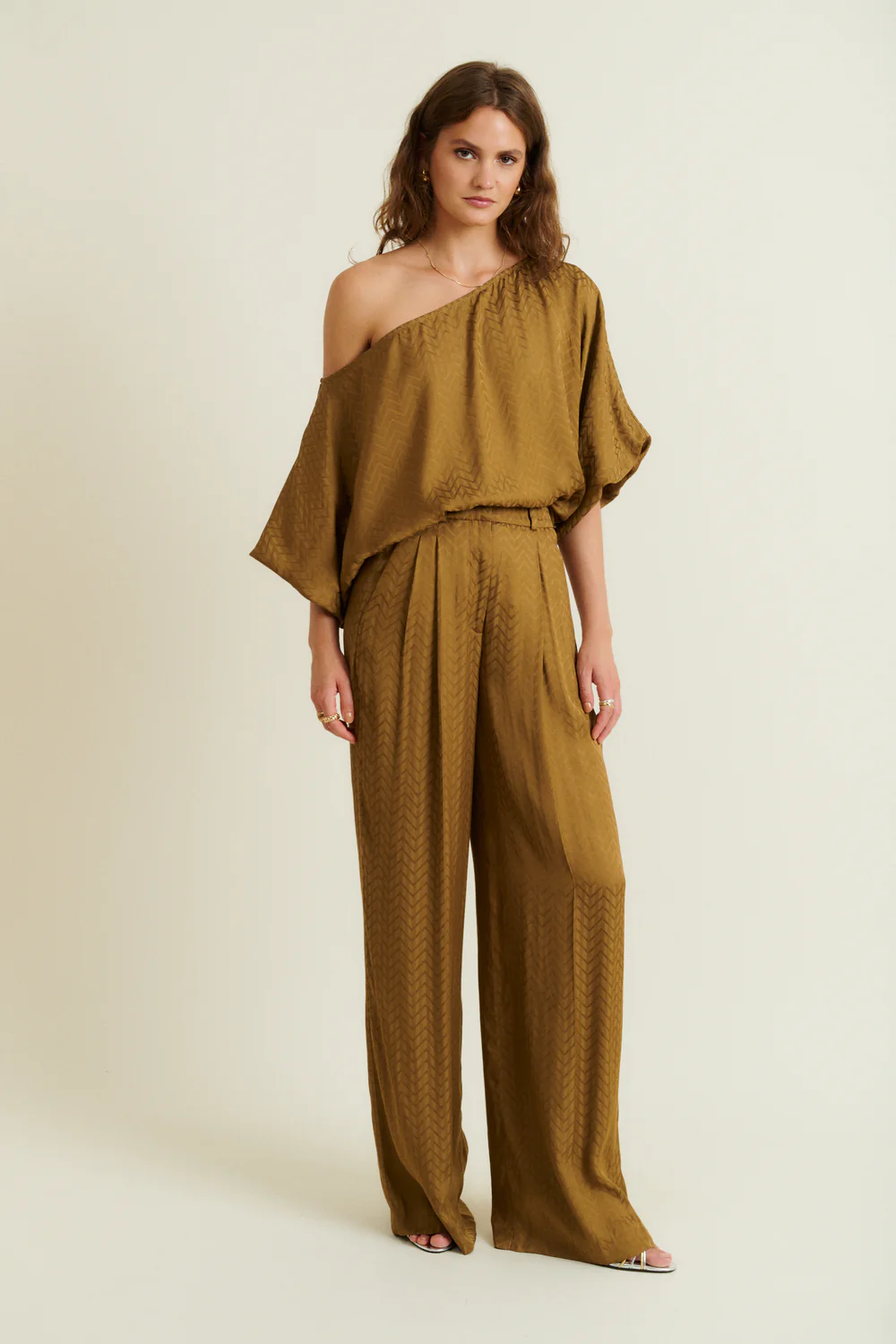 ALEXANDRE CHEVRON PANTS