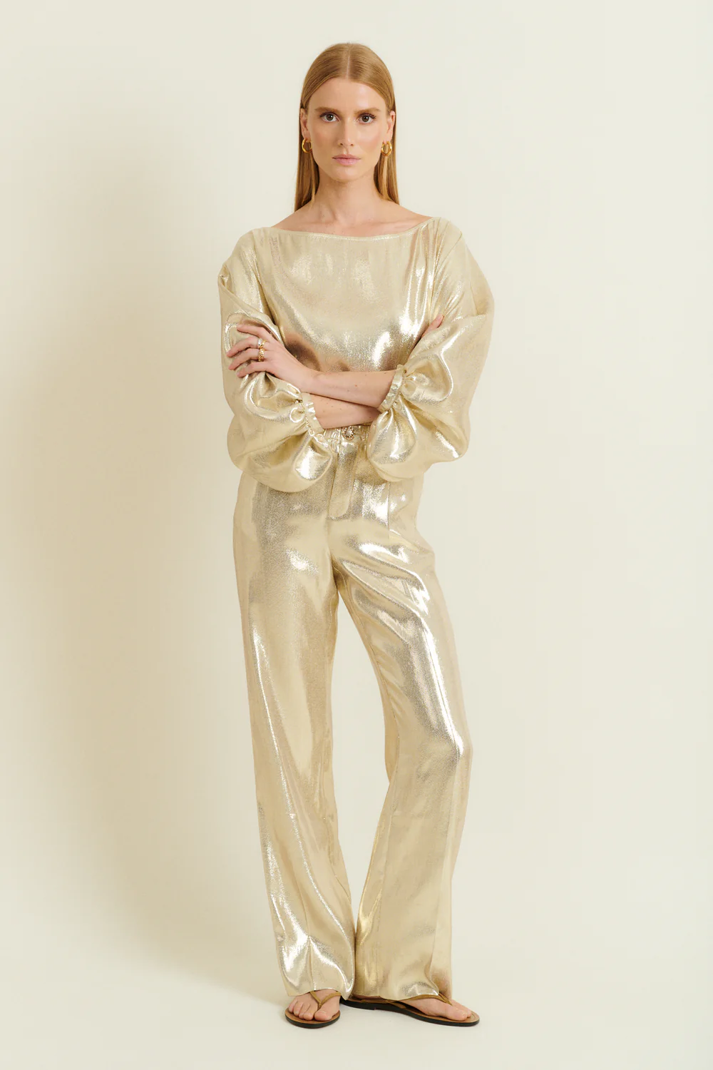 SILK PANTS