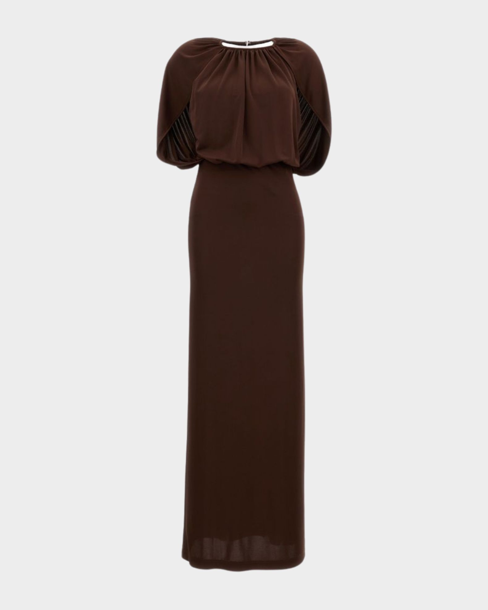 CAPE MAXI DRESS